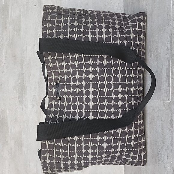 kate spade Handbags - Kate Spade Black and White Geometric Diaper Bag